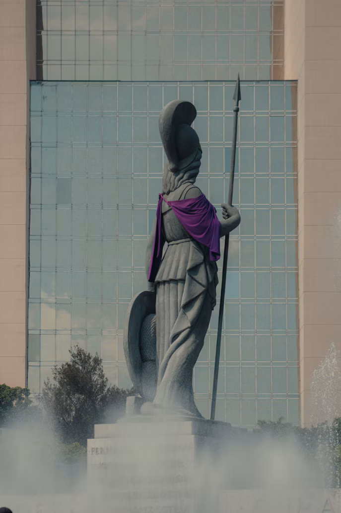 Monumento a la Minerva en Guadalajara